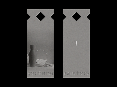 Cortana Ceramics brand design branding ceramic ceramics design designer graphicdesign identity branding identitydesign illustration labeldesign layoutdesign logo minimal mockup monogram