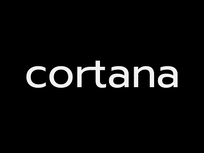 Cortana Ceramics Brand branding custom logo design graphic identity branding lettering logo minimal minimalist design minimalist logo monogram typography wordmark wordmark design wordmark logo