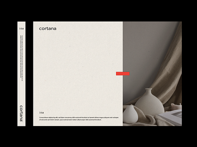 Cortana Ceramics Layout Design branding design graphic identity branding identity design layout layout design layoutdesign lettering logo minimal monogram poster poster design poster designer typography