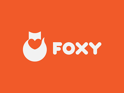 Foxy 2d animal badge branding branding design design flat graphic icon identity branding identity design illustration lettering logo minimal monogram stationary type typography vector