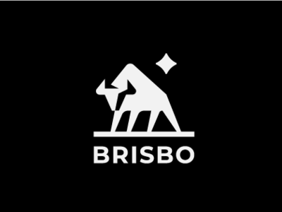 Brisbo Brandmark 2d animal badge branding branding design design flat graphic icon identity branding identity design illustration lettering logo minimal monogram stationary type typography vector