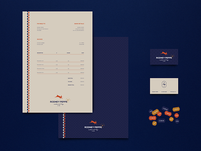 Rodney Peppe Identity Design