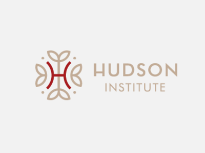 Hudson Institute 2d badge branding design graphic icon identity branding illustration lettering logo minimal monogram typography vector