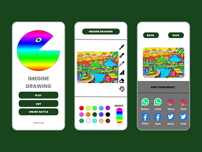 Drawing Games by laura putri on Dribbble
