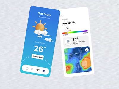 Weather 3d animation branding graphic design logo motion graphics ui weather app