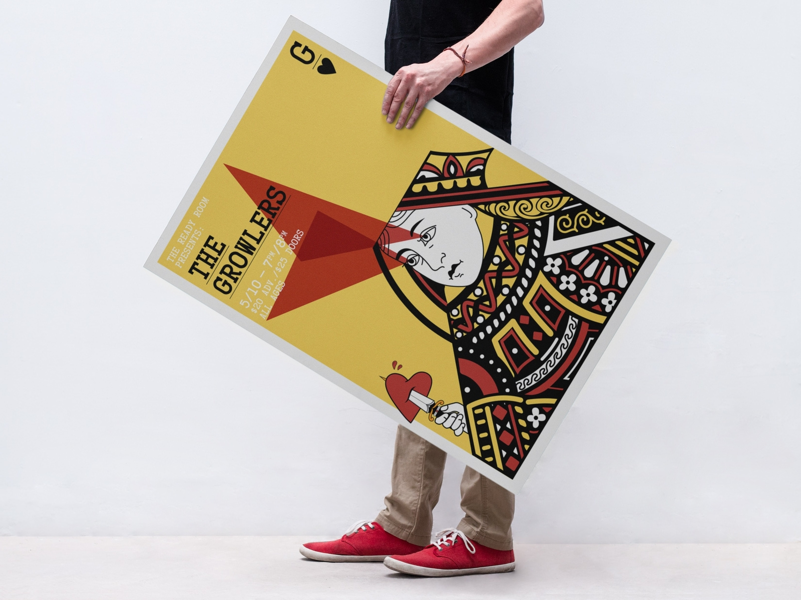 The Growlers City Club Tour Poster by Scott Durbin on Dribbble