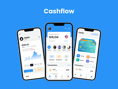 UI Design for cashflow app.