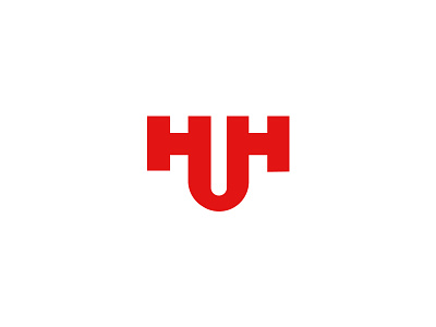 HUH logo design. brand identity branding design ecommerce huh huh logo letter huh lettering logo logo designer