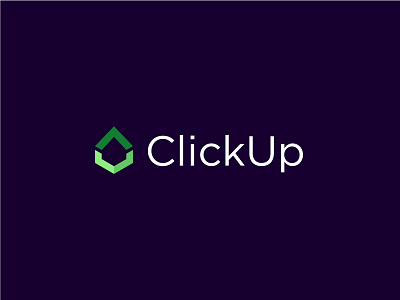 ClickUp logo redesign .