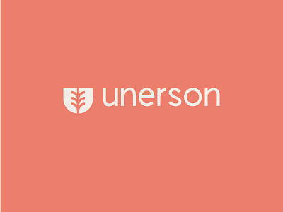 unerson. brand identity branding ecommerce logo logo designer