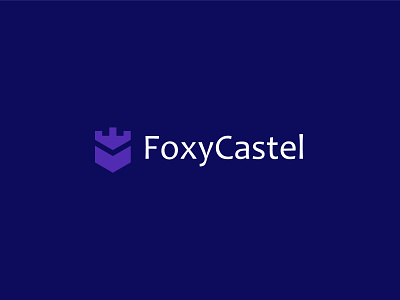 Foxycastel logo design.