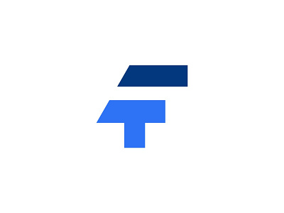 FT logo design dribbble.