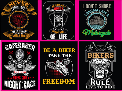 Motorcycle T-shirt design motorbike t shirt design