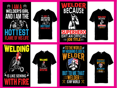 Welder T-shirt design