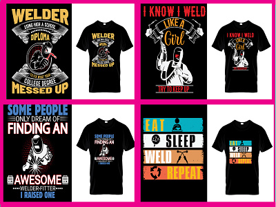 Welder T-shirt design