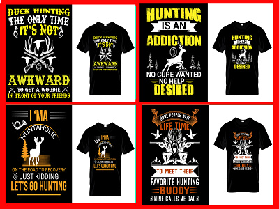 hunting T-shrift design