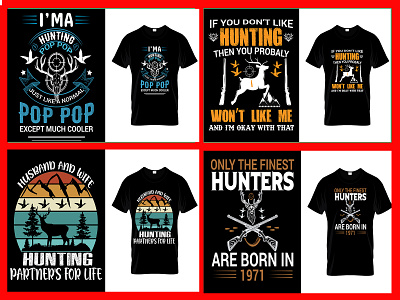 Hunting T-shirt design