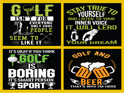 Golf T-shirt tigerwoods