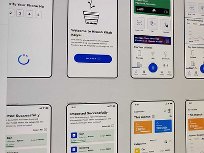UX & UI Design of Payment & Personal Finance Management App