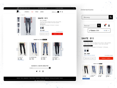 Retail - Product Page ecommerce product page retail retail design retro ui design web design