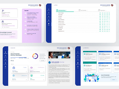 My Resume argentina belen tarcaya curriculum cv dashboard desktop design resume system ui user interface visual designer