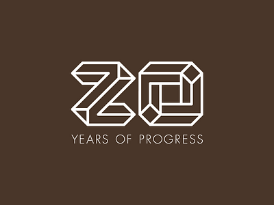 MTC 20 Years of Progress Masthead Design