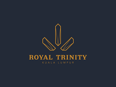 Royal Trinity Logo Design adobe illustrator design design inspiration geometric graphic design kamarul izam logo logo design logofolio malaysia property