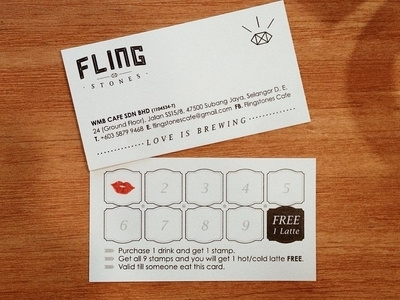 Flingstones - Redemption Card