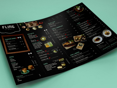 Flingstones - Menu barenbear branding design flingstones icon malaysia menu muhd kamarul izam print wmb