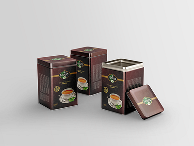 Tea Packaging Design 3d branding company graphic design labeldesign logo