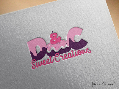 D&C Sweet Creations design logo