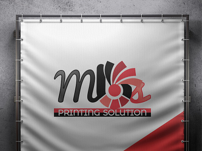 MBS Printing Solution design graphic design logo