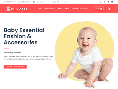 Wordpress ecommerce web design with elementor & woocommerce design ecommerce website elementor elementor pro expert landing page online store web design woocommerce wordpress