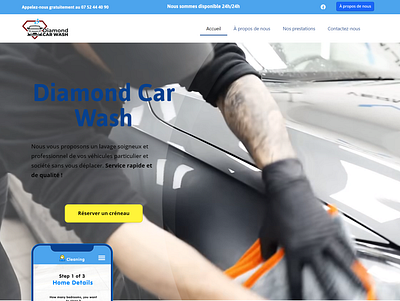 Wordpress car wash company website design with elementor car wash design ecommerce website elementor elementor pro expert landing page online store web design woocommerce wordpress website