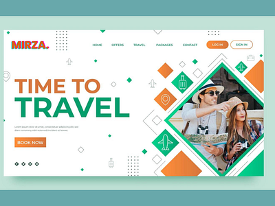 Wordpress website design for travel agency