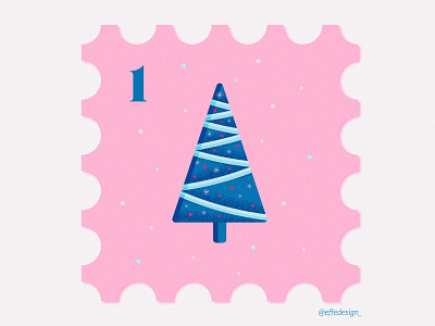 Illustrated Advent Calendar illustration vector