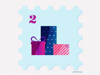 Illustrated Advent Calendar illustration vector