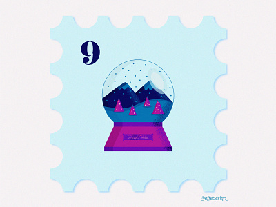 Illustrated Advent Calendar graphic design illustration vector