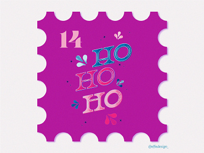 Illustrated Advent Calendar graphic design illustration vector