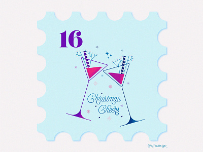 Illustrated Advent Calendar graphic design illustration vector