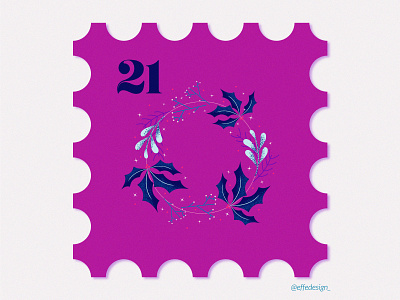 Illustrated Advent Calendar graphic design illustration vector