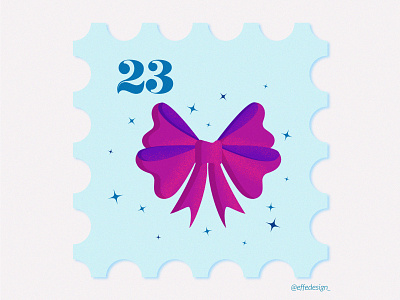 Illustrated Advent Calendar graphic design illustration vector