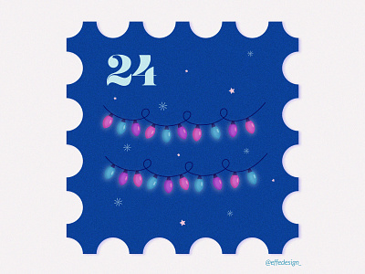 Illustrated Advent Calendar graphic design illustration vector