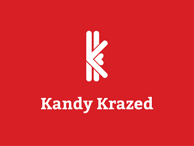 Kandy Krazed Sweet Shop Logo branding logo