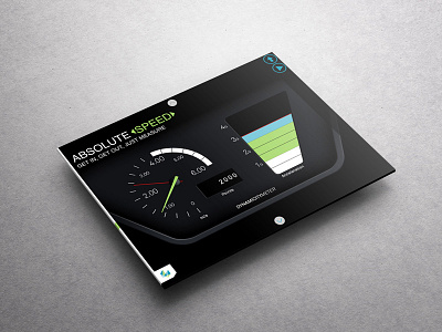 Demonstrator Story Slide "Speed" ipad ui