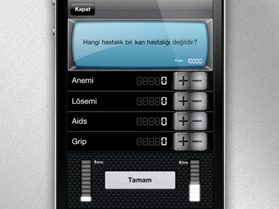 the question machine game iphone quiz ui