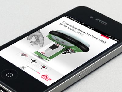 Leica Geosystems iPhone App