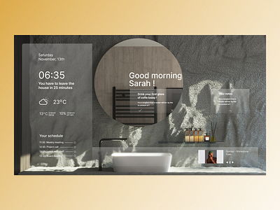 Landing page design concept branding graphic design ui