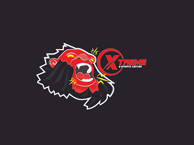 Axe, Xtreme T-shirt axe dota2 e sport illustration logo