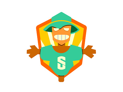 Sar Chaut Yote (Scarecrow) design dota2 e sport game illustration logo
